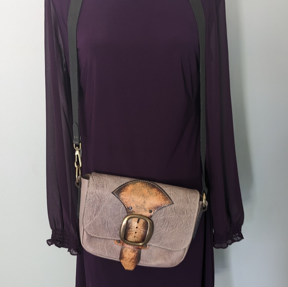 Phillip Phillips Hand Made Leather Shoulder/Crossbody Bag
